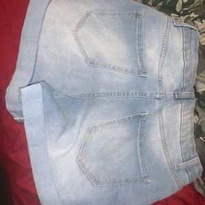 high waisted no boundaries size 9 jean shorts